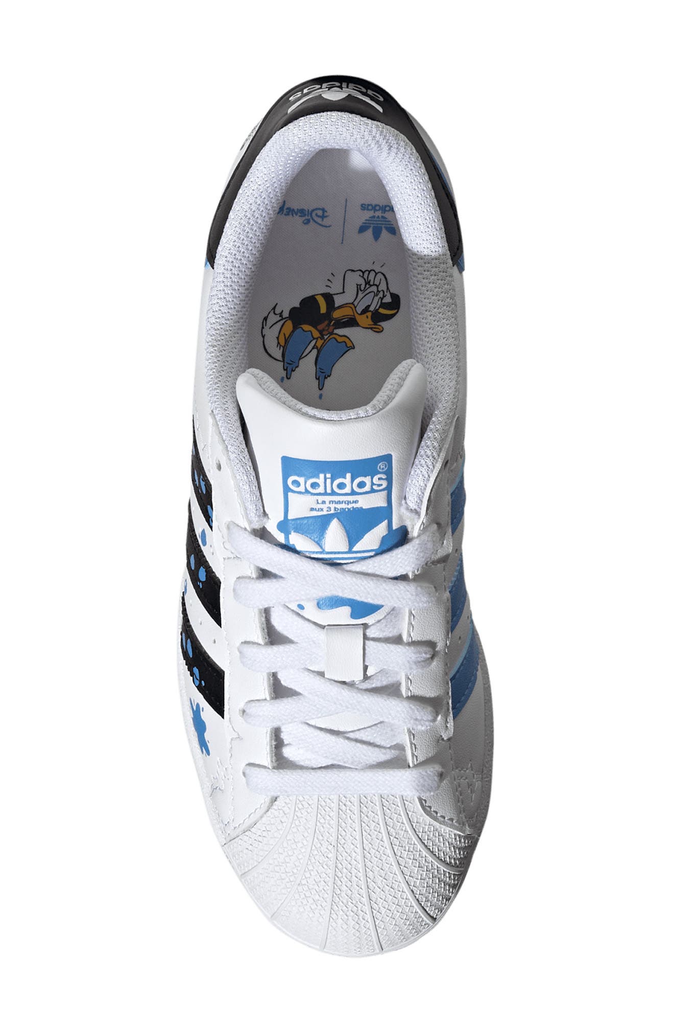 adidas x Disney Superstar Sneaker, Alternate, color, 