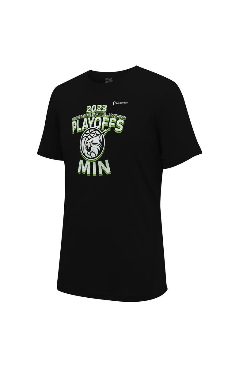 Stadium Essentials Unisex Stadium Essentials Black Minnesota Lynx 2023 WNBA Playoffs Dust T-Shirt, Alternate, color, Black