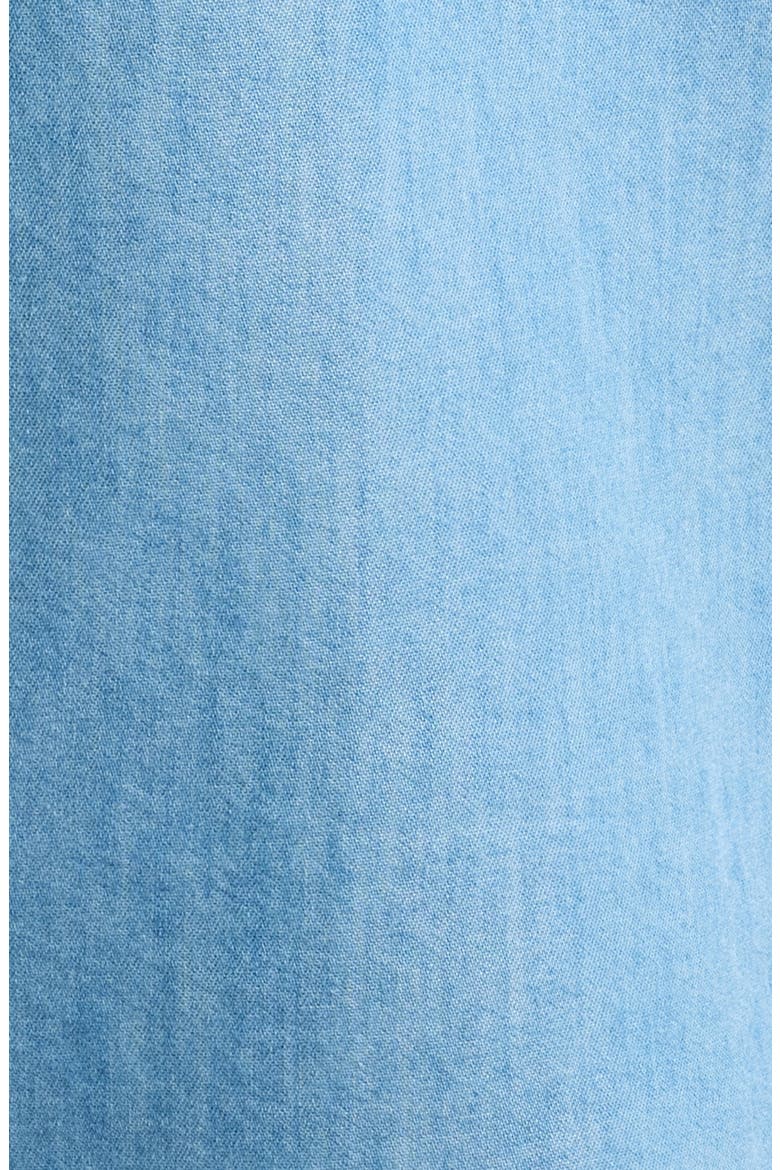 Chambray Snap Long Sleeve Shirt, Alternate, color, RIPPLE