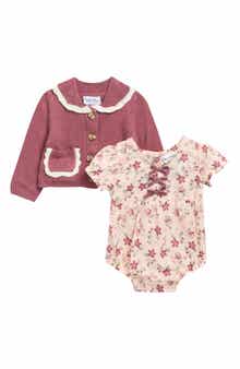 Kids' Cardigan & Romper 2-Piece Set
