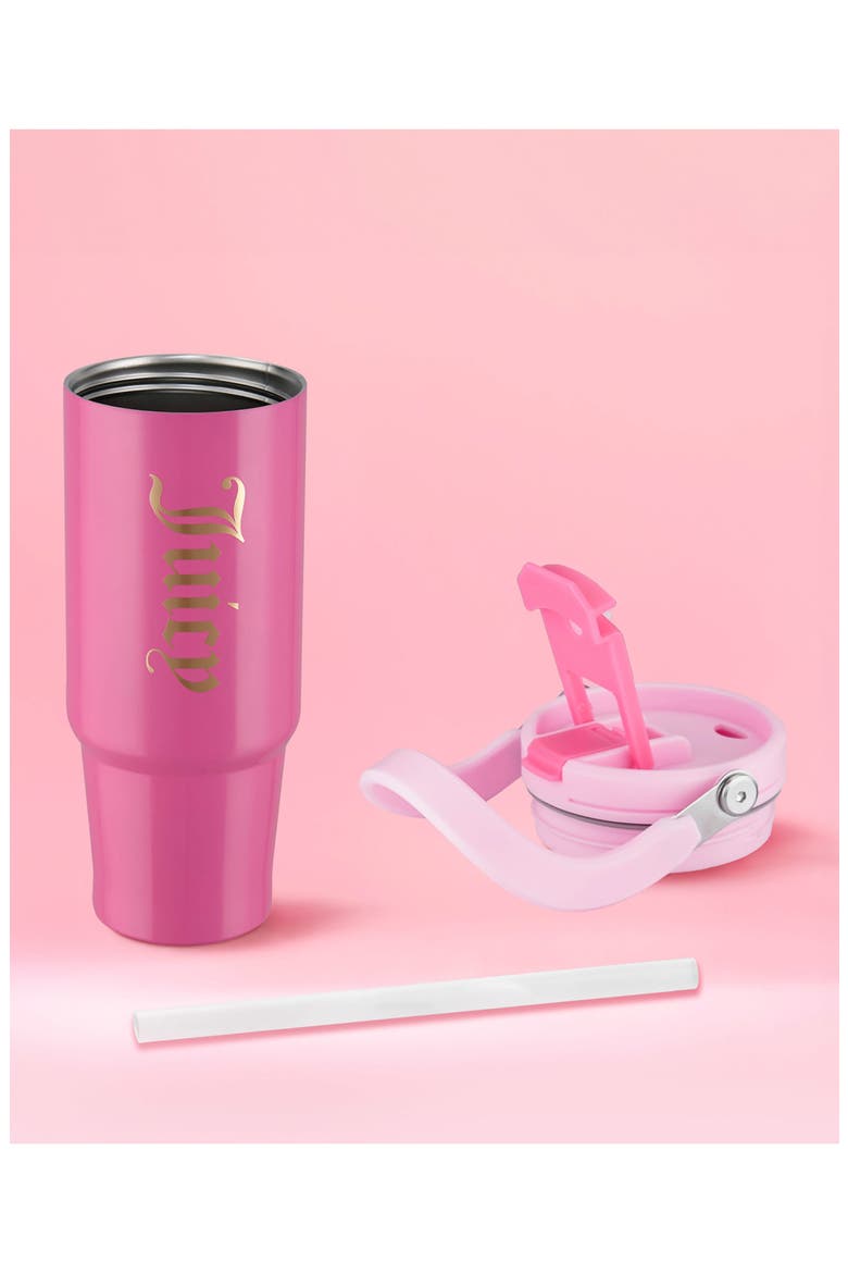 40-Ounce Stainless Steel Flip Fusion Water Tumbler, Alternate, color, HOT PINK