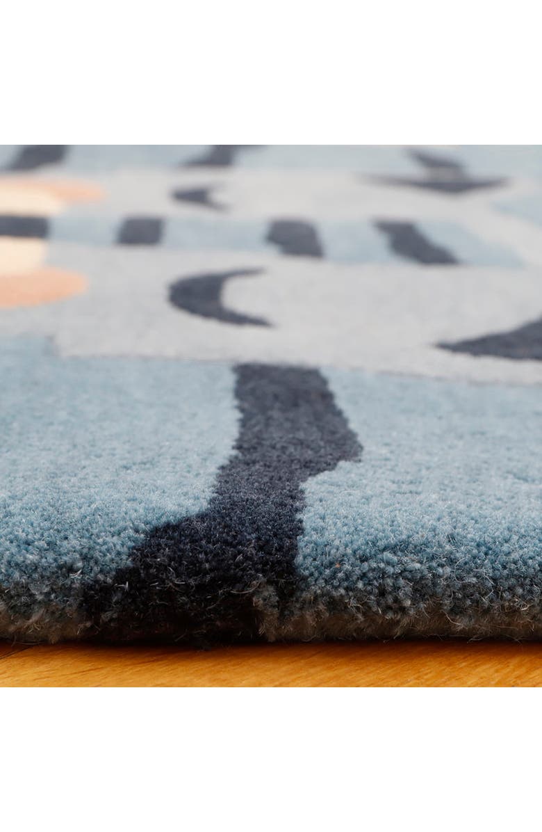 Nattiot Blue Tigger Rug, Alternate, color, Blue