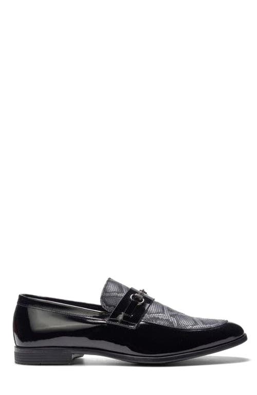 Carlos Santana Maestro Bit Loafer In Black