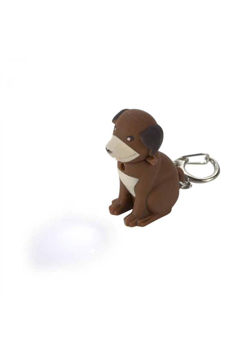 Great Outdoors Childrens/kids Animal Keyring Torch, Main, color, Brown