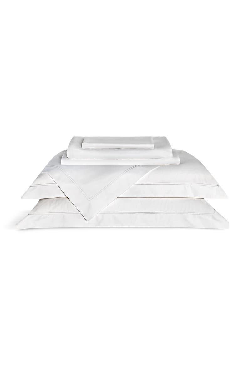 Royal Fitted Sheet, Main, color, White