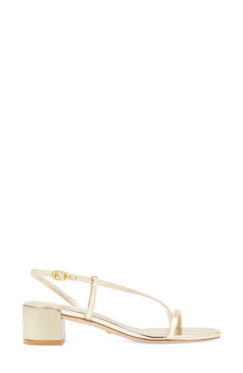 Stuart Weitzman Soiree Sandal In Brown