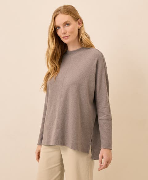 Organic Cotton Airplane Long Sleeve Poncho