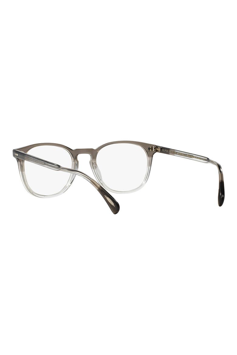 Finley Esquire 49mm Small Square Optical Glasses, Alternate, color, GREY