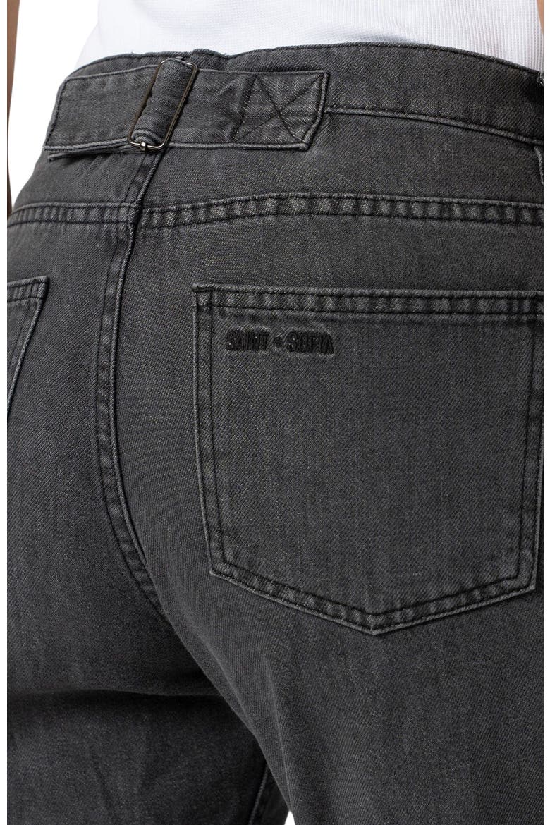 Boyfriend Jeans, Alternate, color, black