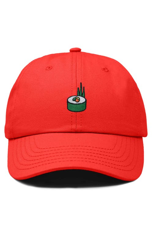 DALIX DALIX SUSHI ROLL EMBROIDERED DAD HAT
