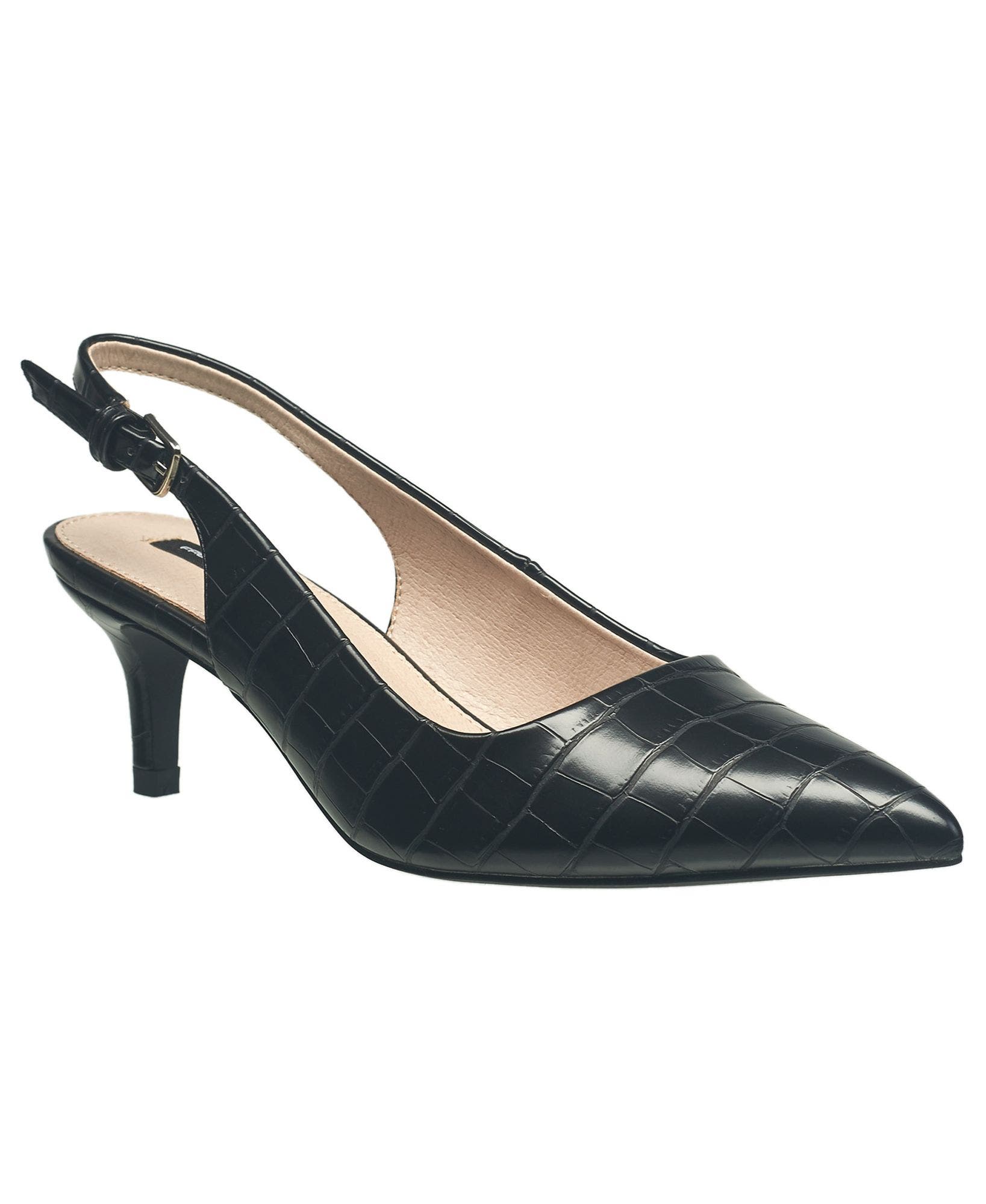 Quinn Slingback Heel, Main, color, Black