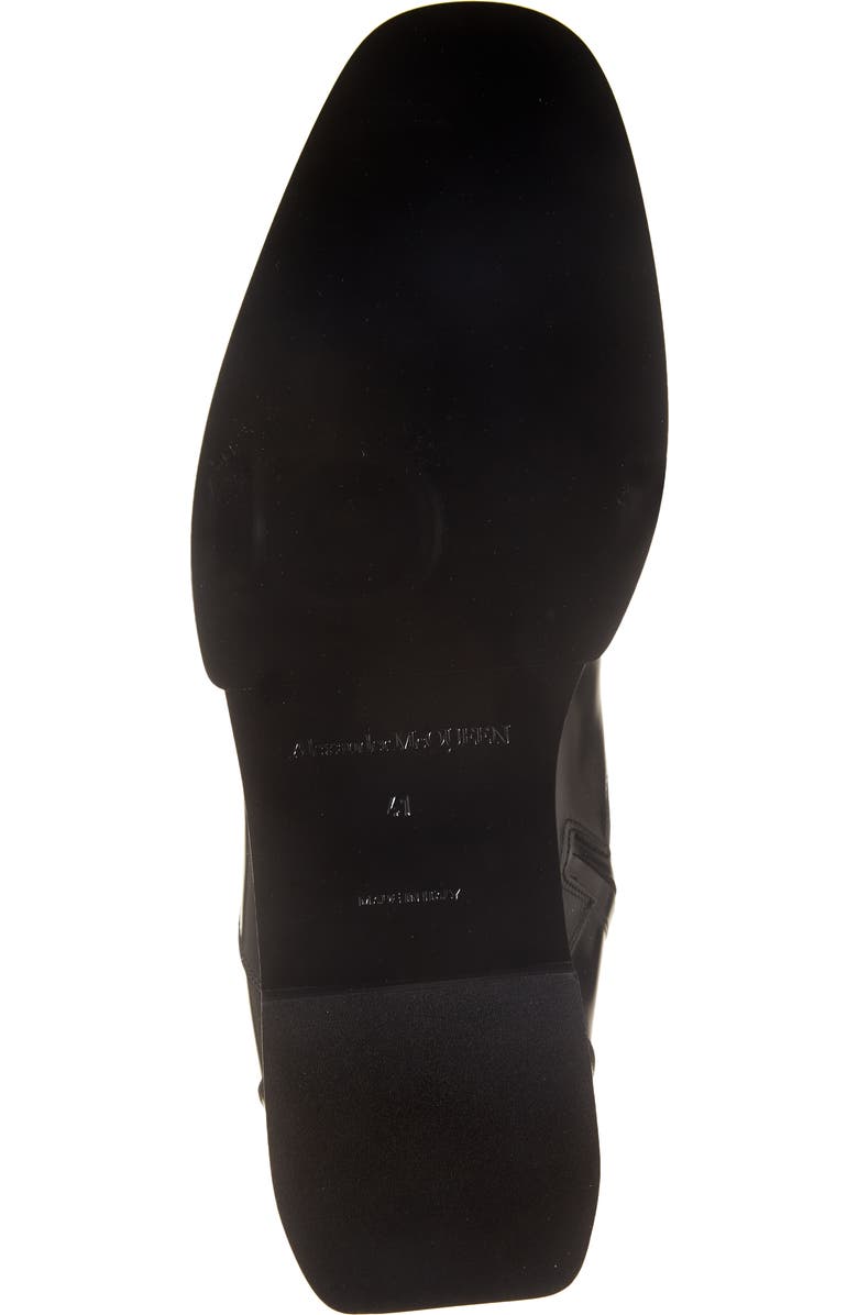 McQueen Slash Chelsea Boot, Alternate, color,