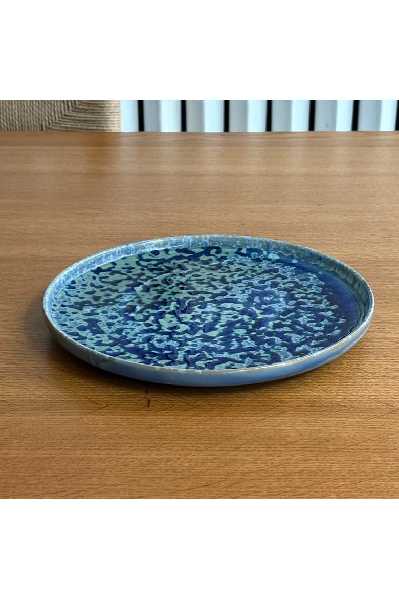 Hanami Stoneware Dinner Plate Set, Alternate, color, Blue
