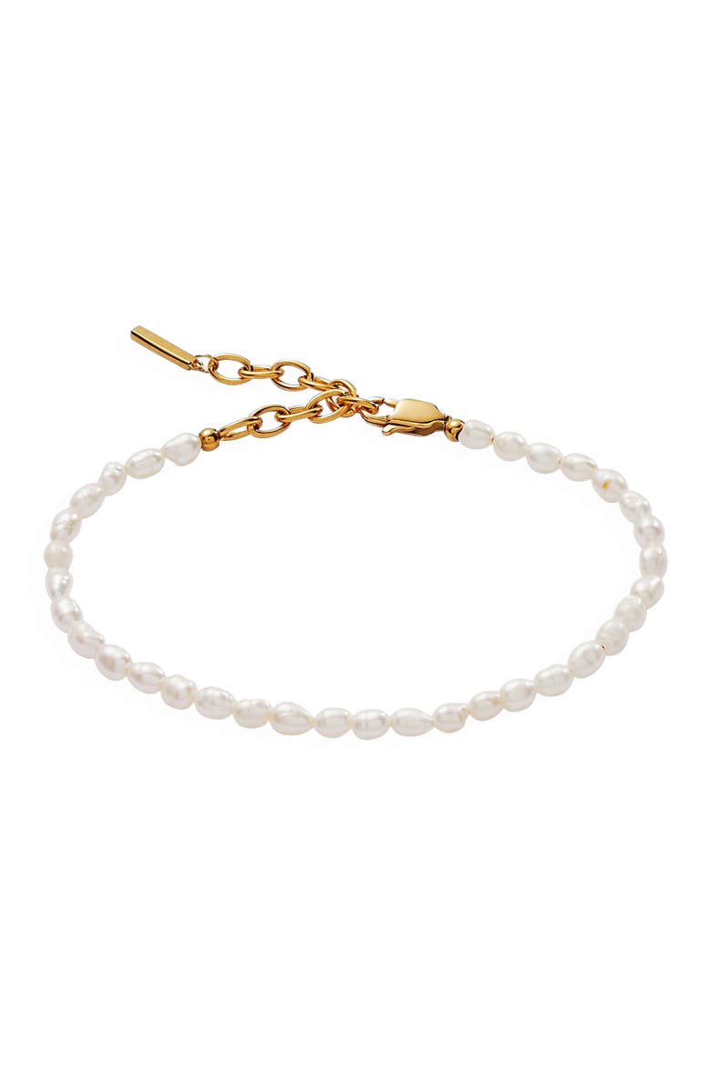 Freshwater Pearl Bracelet, Main, color, Pearl