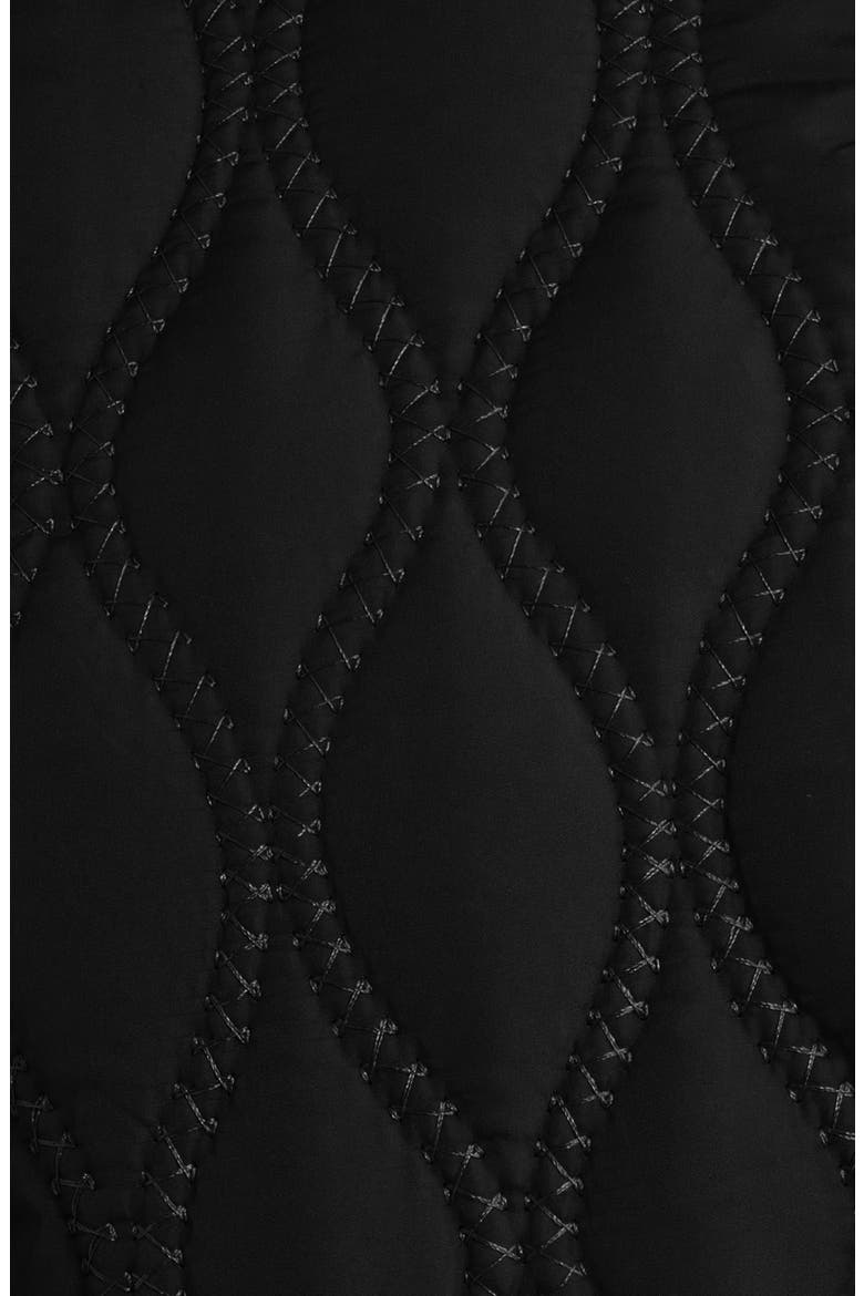 Aros 06 Quilted Jacket, Alternate, color, BLACK