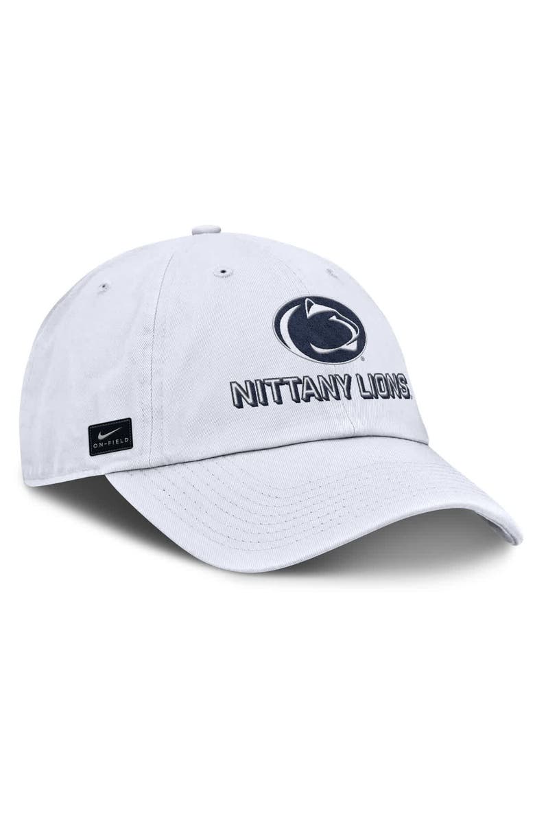 Nike Men's Nike White Penn State Nittany Lions 2025 On-Field Club Adjustable Hat, Alternate, color, White