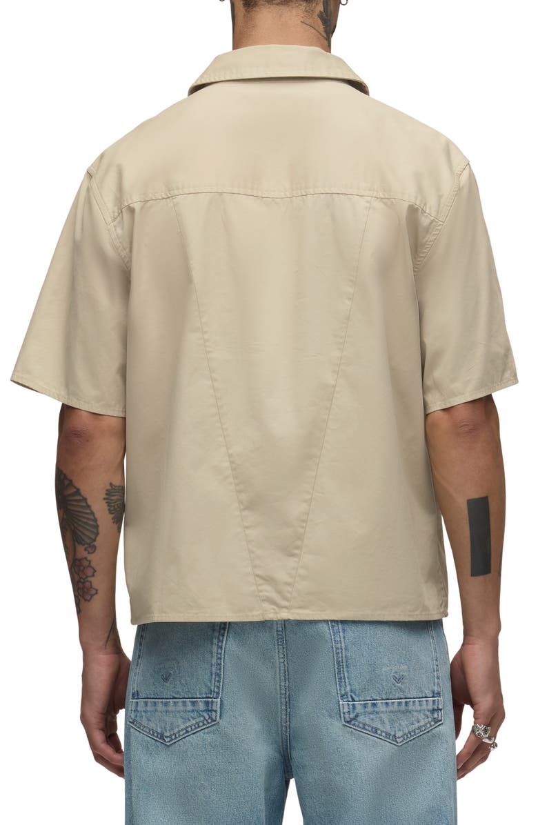 Hudson Jeans Rex Short Sleeve Button-Up Shirt, Alternate, color,