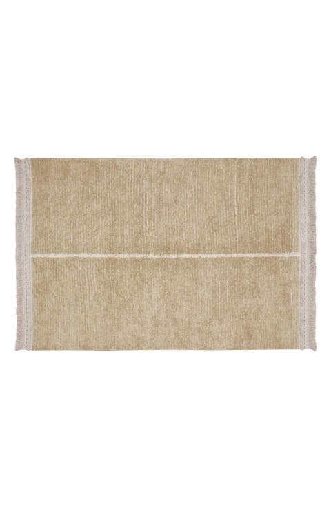 Reversible Washable Recycled Cotton Blend Rug