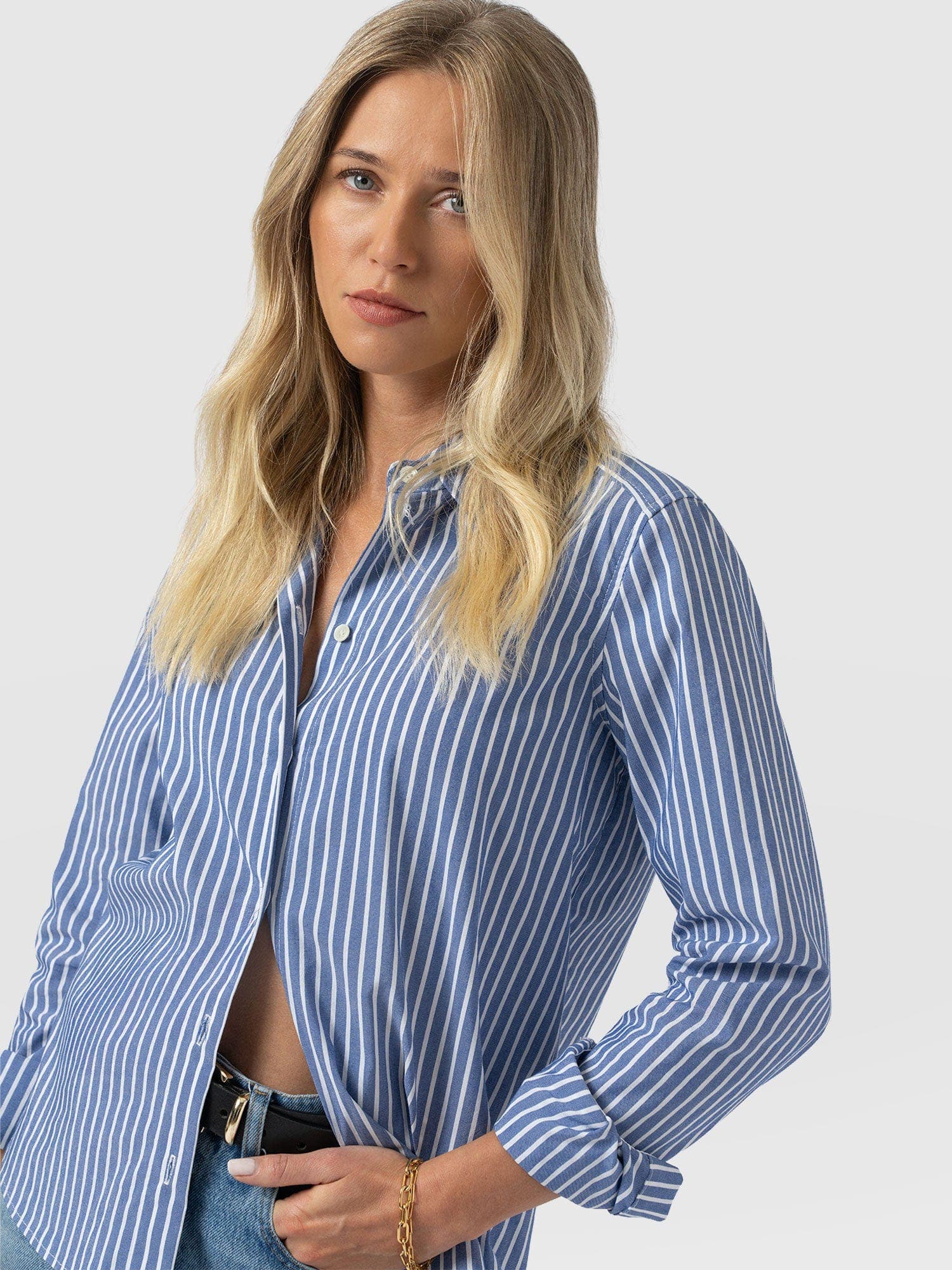selected Blue Stripe