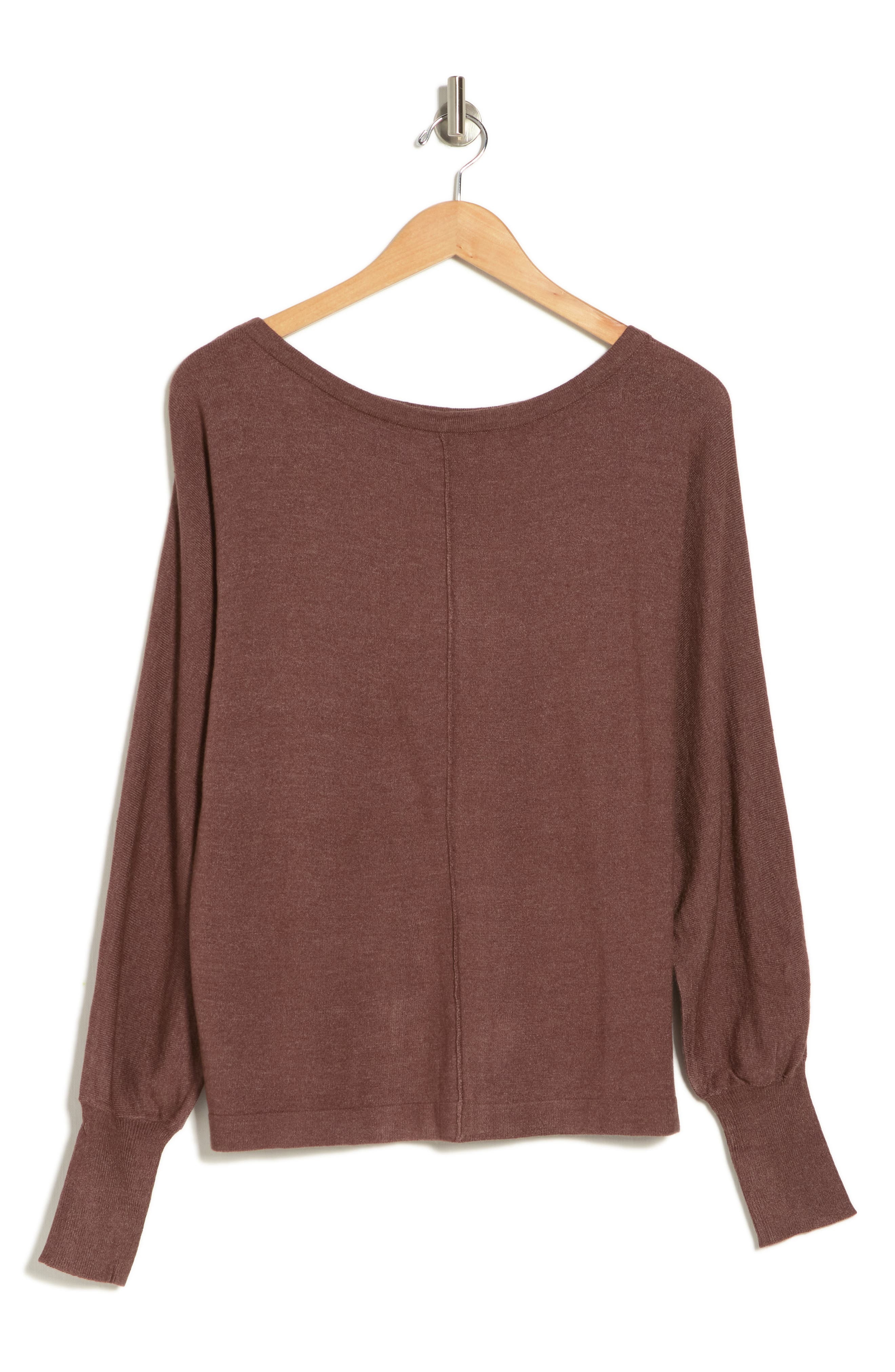 Bobeau Rib Boat Neck Sweater (Women) | Nordstromrack