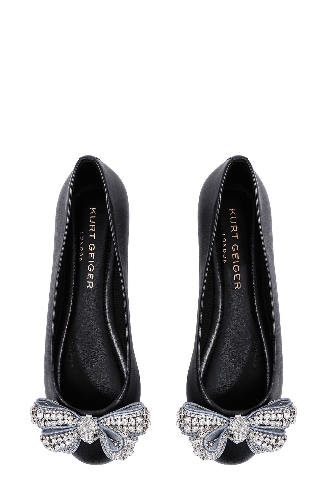 Kurt Geiger London Eagle Bow Ballet Flat, Alternate, color, 