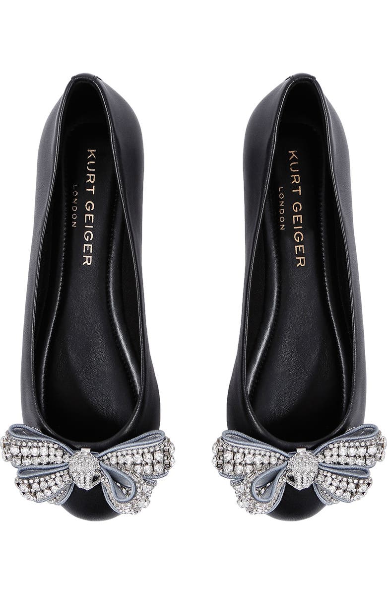 Kurt Geiger London Eagle Bow Ballet Flat, Alternate, color,