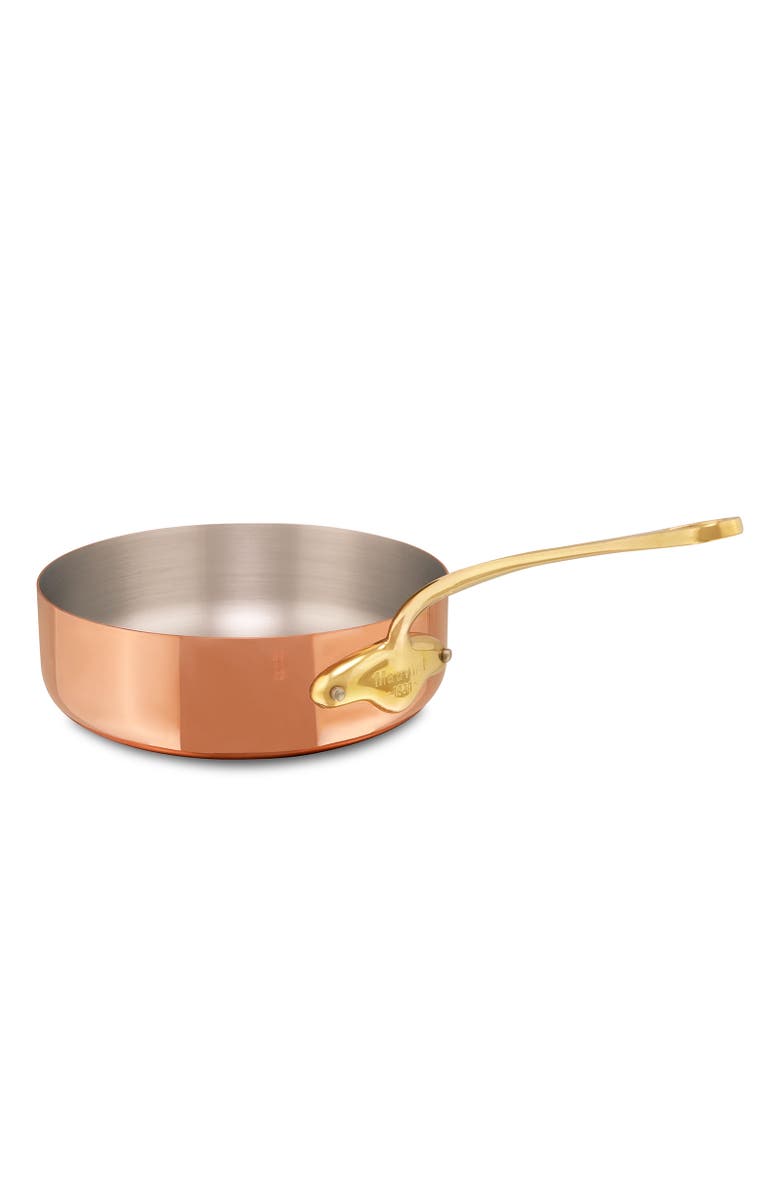 Mauviel M
Heritage M
150 B Copper Saute Pan With Lid, Brass Handle, 3.3-Quart, Alternate, color, Copper