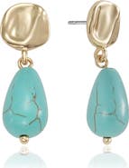 Ettika Turquoise Drop Earrings