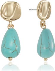 Ettika Turquoise Drop Earrings
