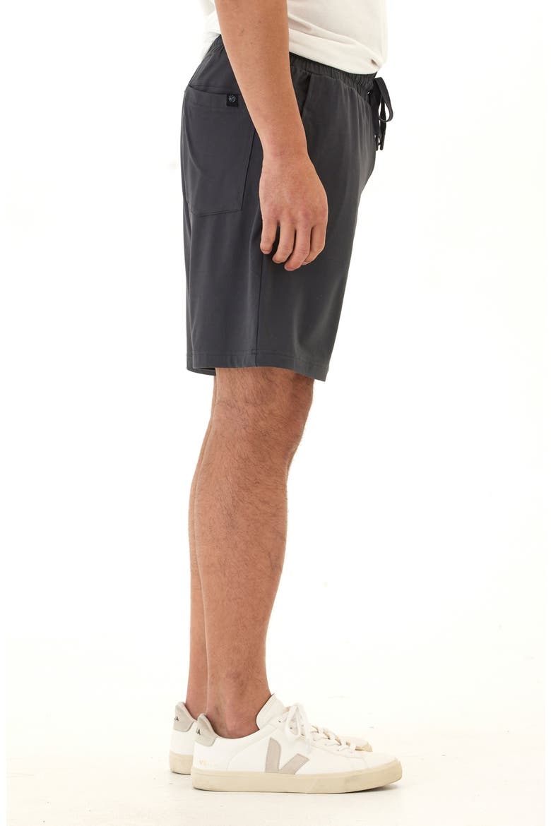 Quill Jersey Drawstring Shorts, Alternate, color, CARBON