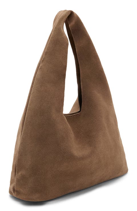 Mini Suede Shoulder Bag