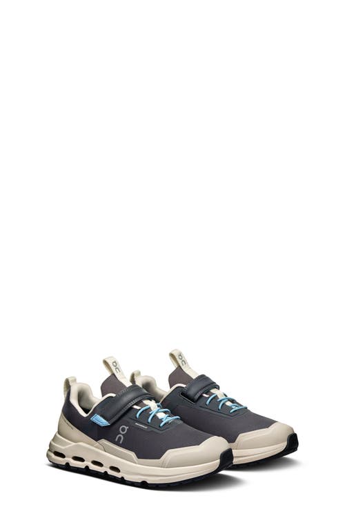 On Kids' Cloudhero Waterproof Running Shoe In Black