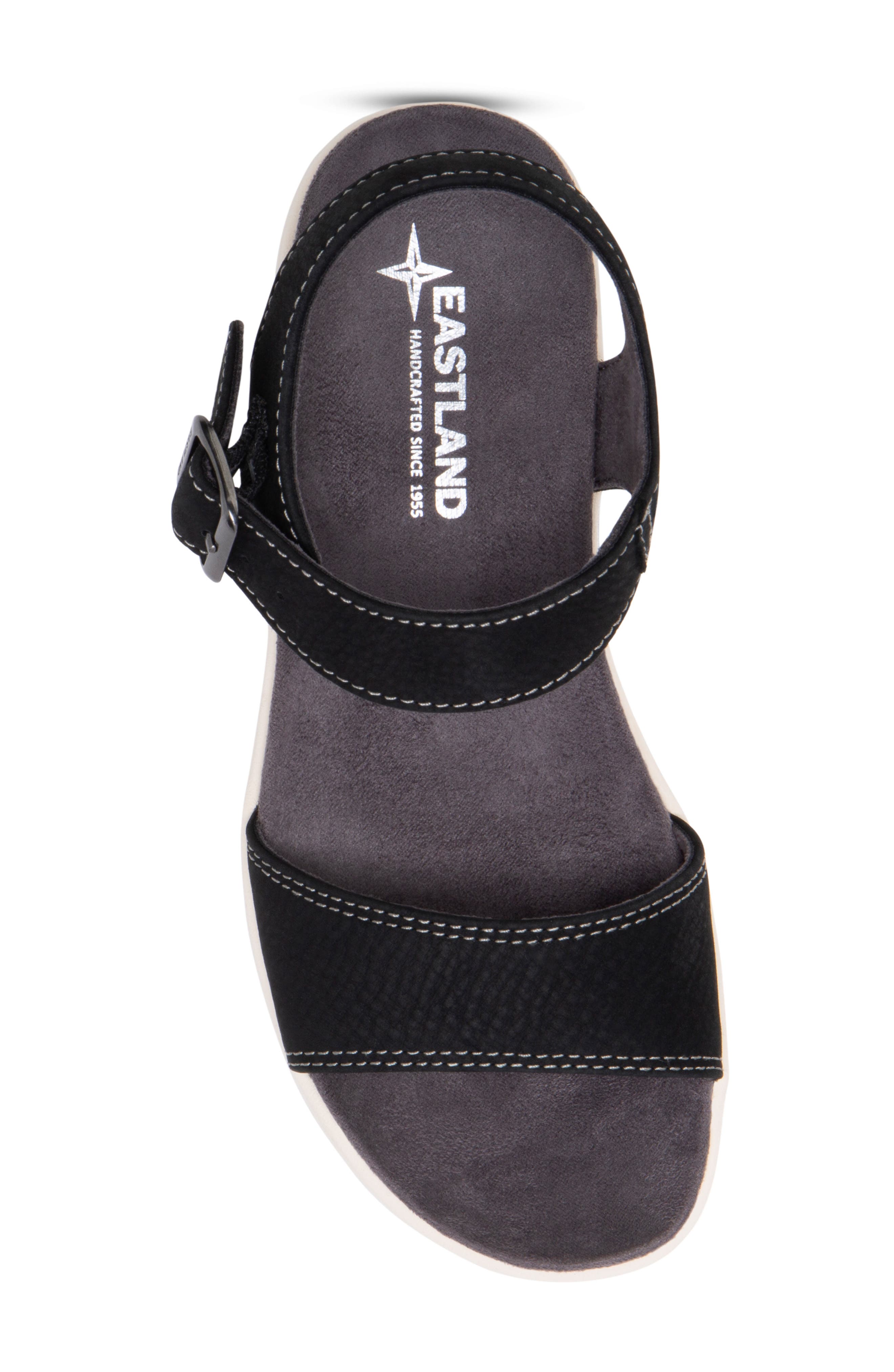 Eastland Longwood Ankle Strap Sandal, Alternate, color, 