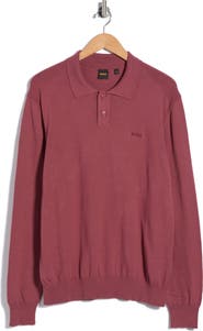 BOSS Long Sleeve Polo