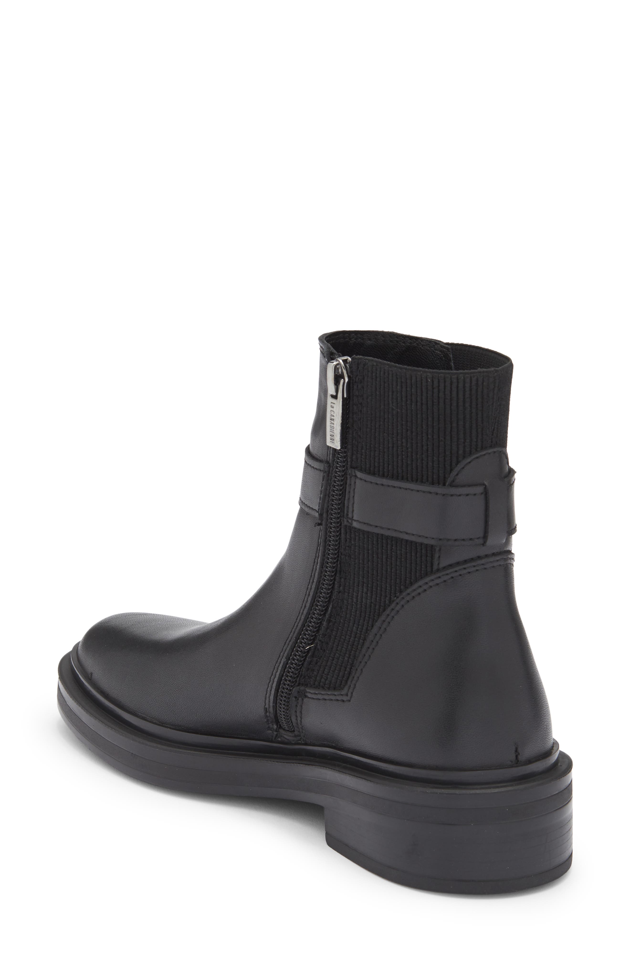 La Canadienne Lily Chelsea Boot, Alternate, color, Black