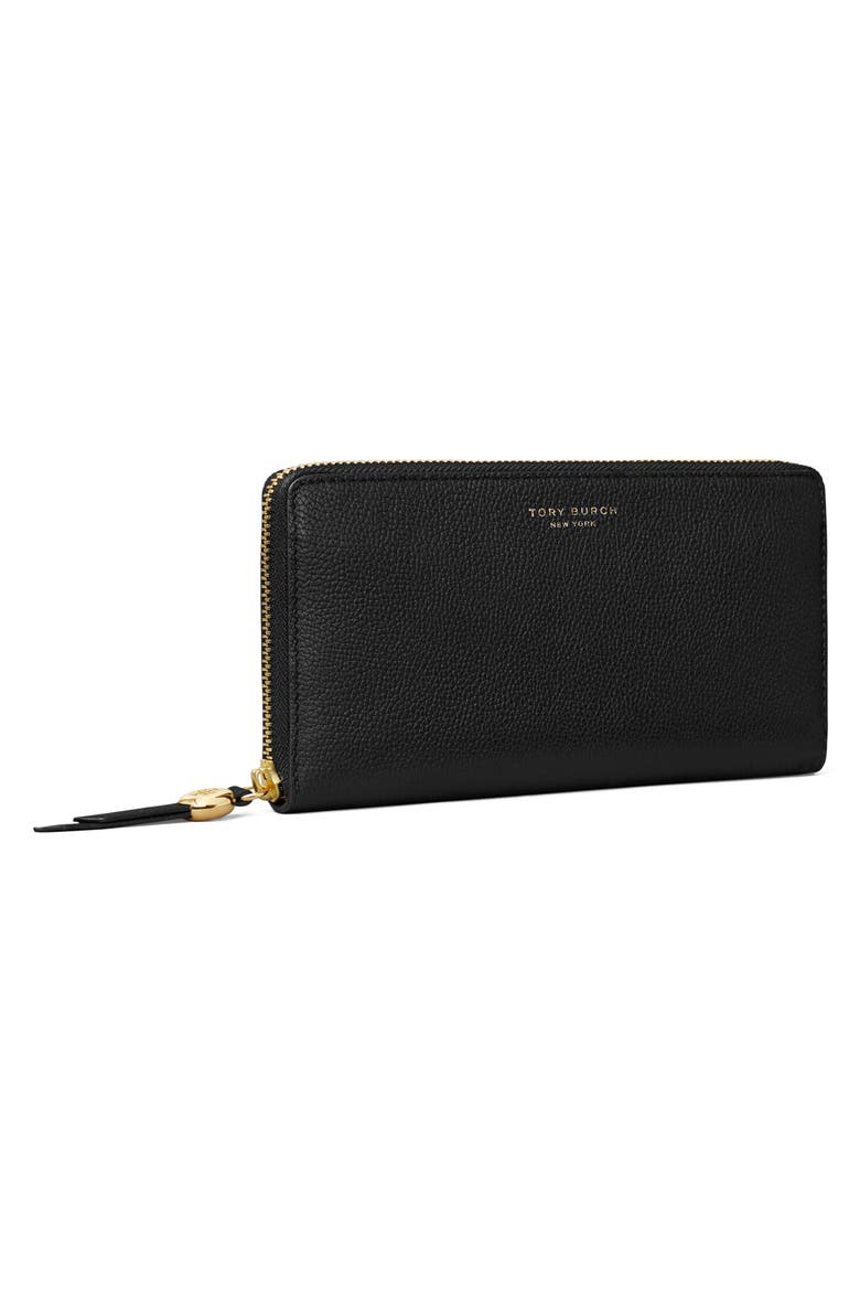 Zip Continental Wallet, Alternate, color, BLACK
