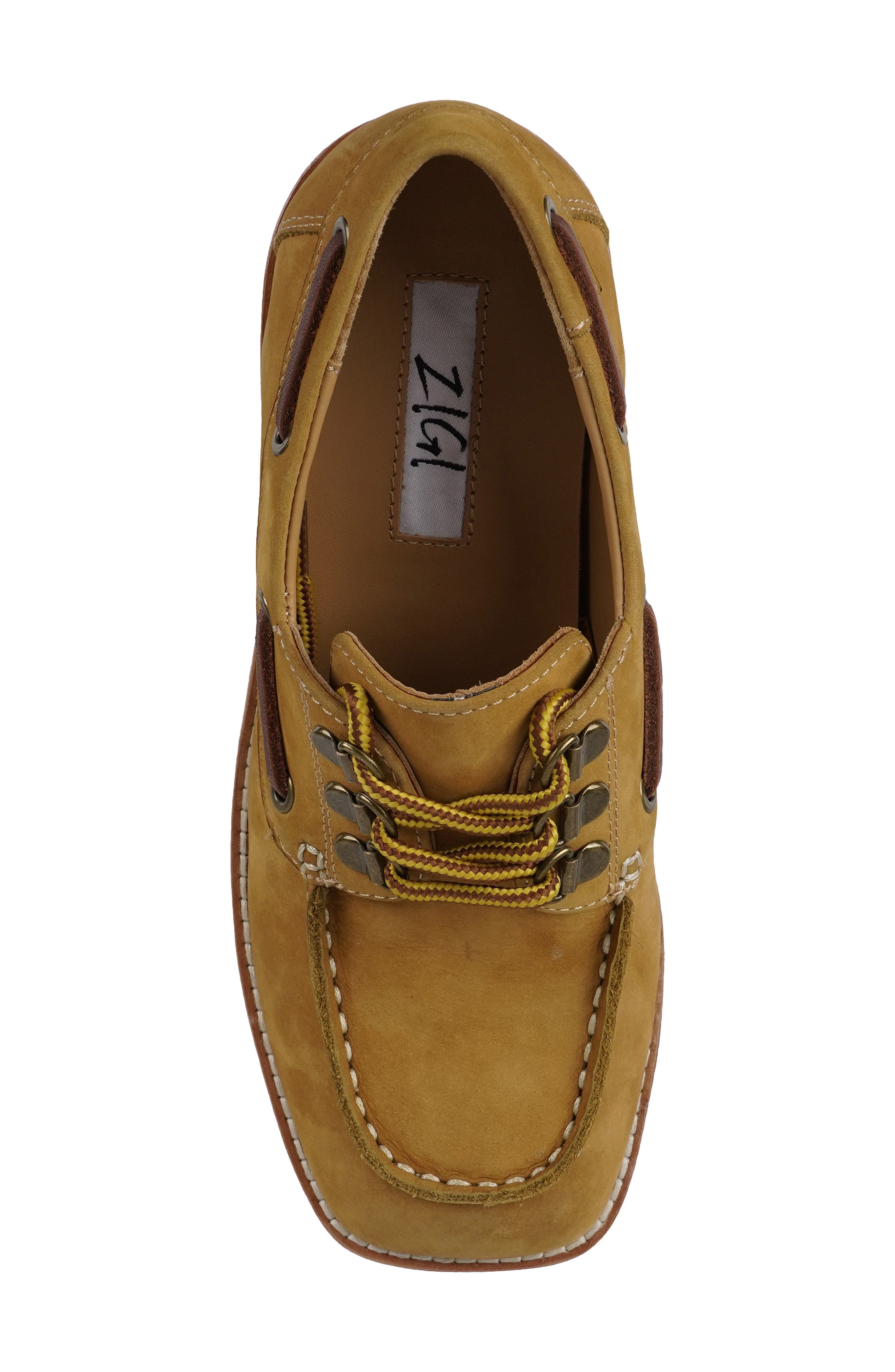 Shimmie Platform Wedge Loafer, Alternate, color, NATURAL LEATHER