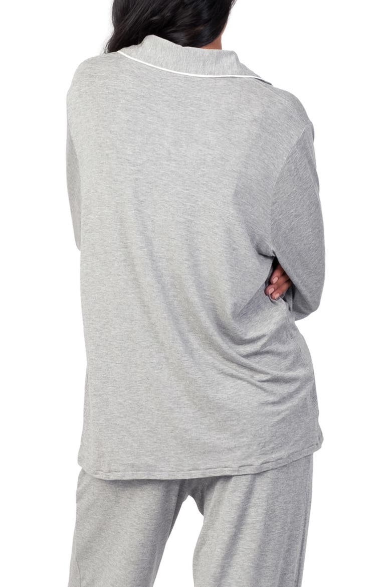 The All Day Lounge Shirt, Alternate, color, HEATHER GRAY