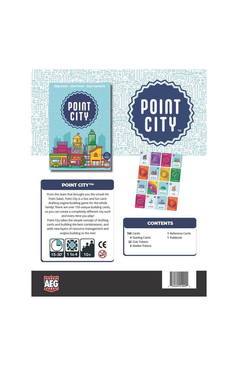 Flatout Games City Building, Drafting Collection Card Game, Alternate, color, Multicolored