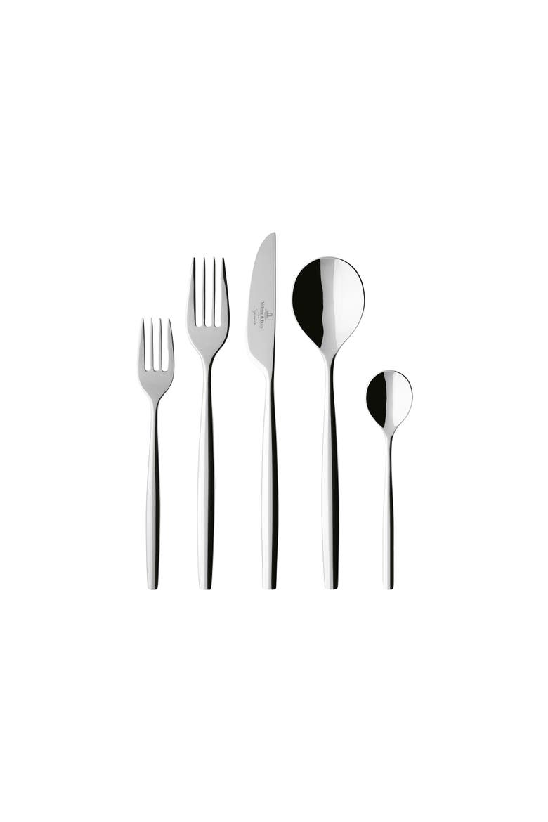 MetroChic 20 Piece Place Setting Flatware, Main, color, stainless steel