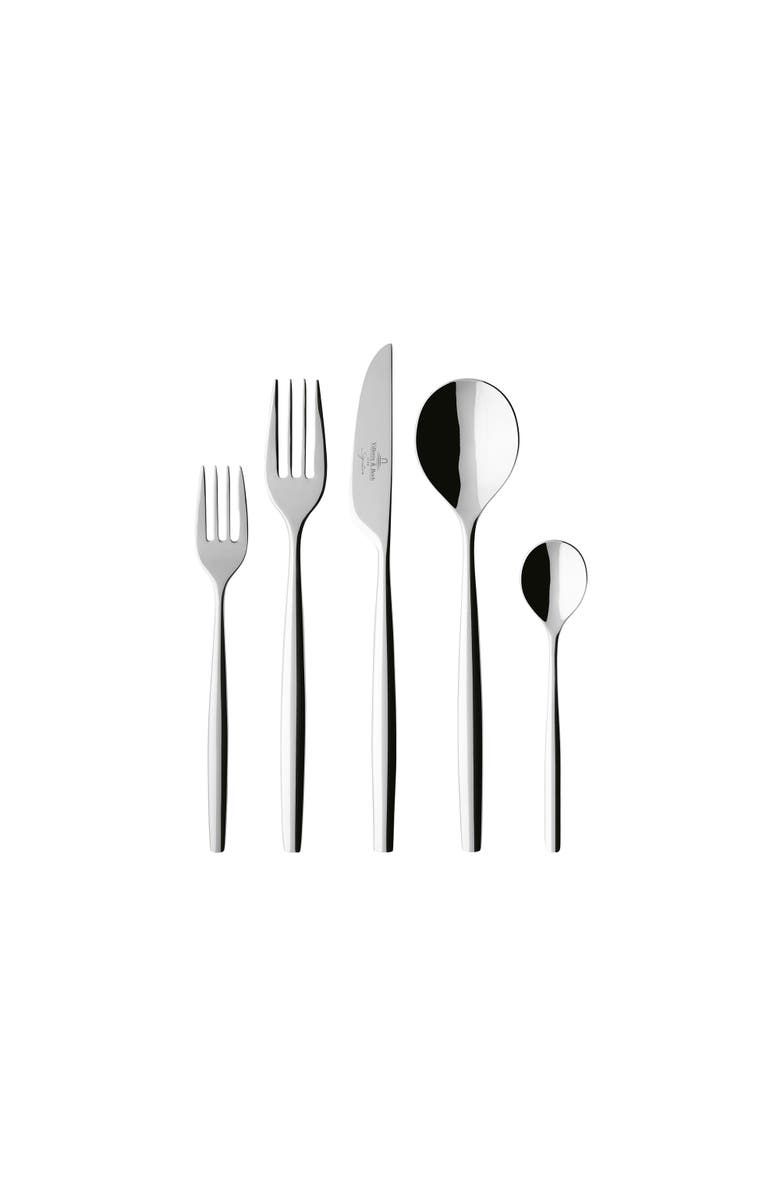 Villeroy & Boch MetroChic 20 Piece Place Setting Flatware, Main, color, Stainless Steel