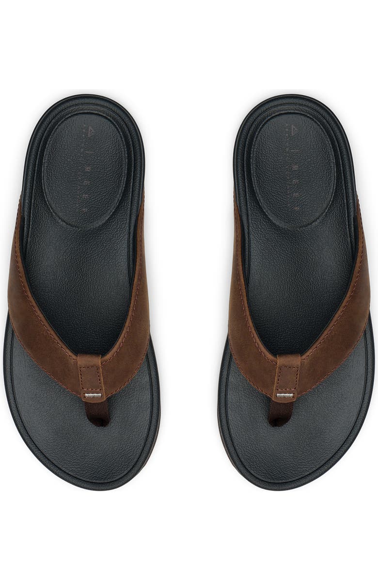 Reef Cushion Bonzer Flip Flop, Alternate, color, Black/ Brown