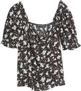 GIBSONLOOK Puff Sleeve Top