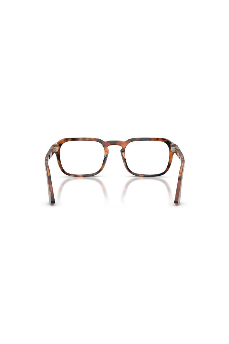 52mm Square optical glasses, Alternate, color, Brown