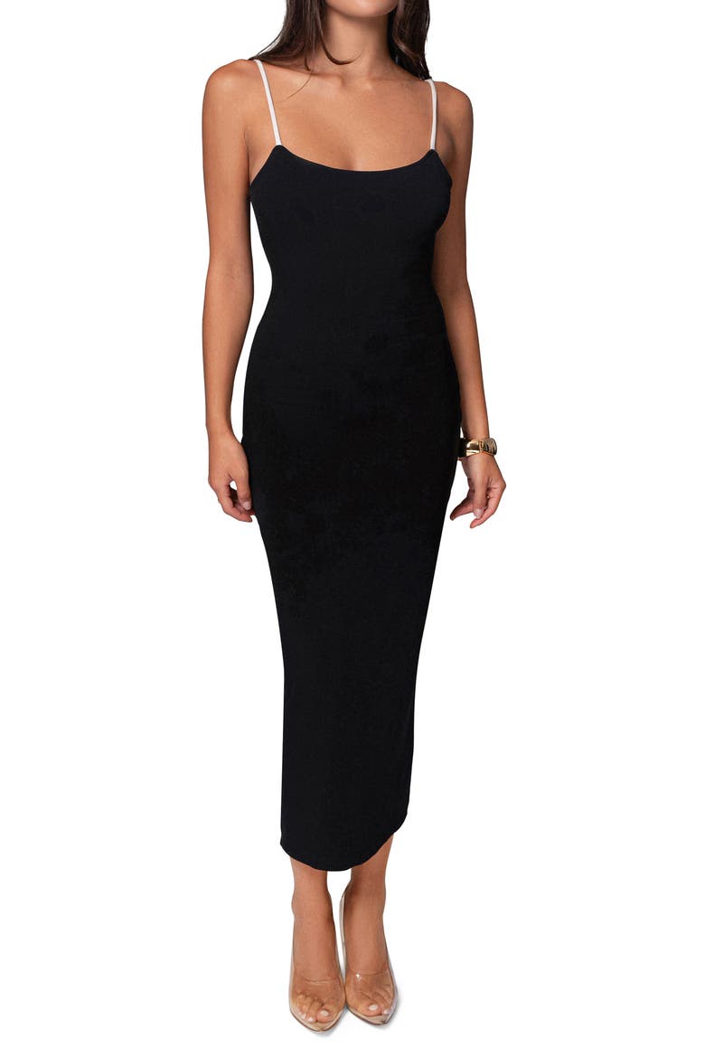 Katia Reversible Body-Con Dress, Main, color, BLACK