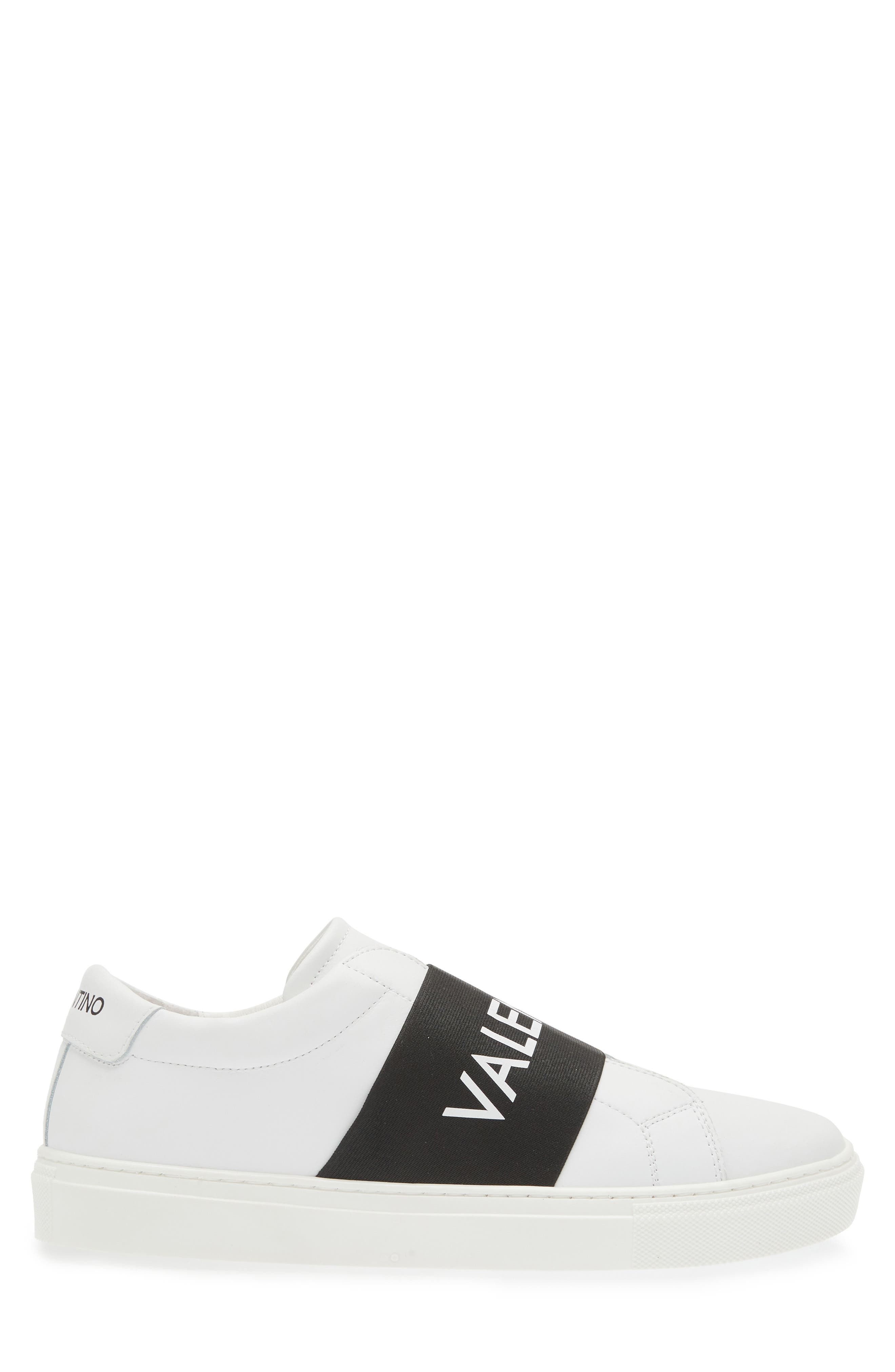 VALENTINO BY MARIO VALENTINO Zeus Slip-On Sneaker, Alternate, color, White Black