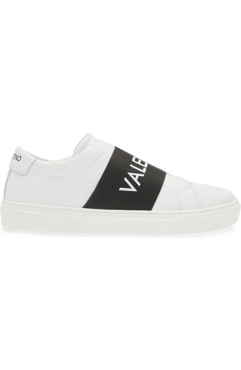 VALENTINO BY MARIO VALENTINO Zeus Slip-On Sneaker, Alternate, color, White Black
