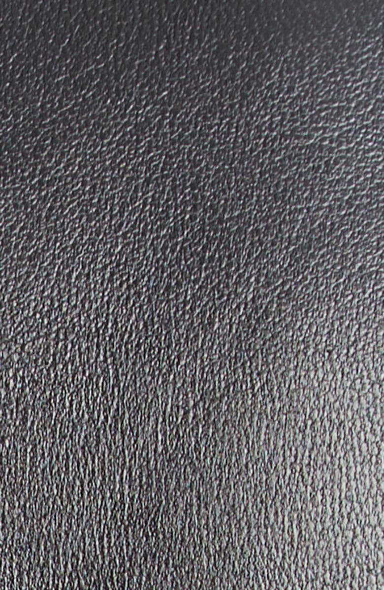 Givenchy Cocoon Crop Leather Biker Jacket, Alternate, color, Black