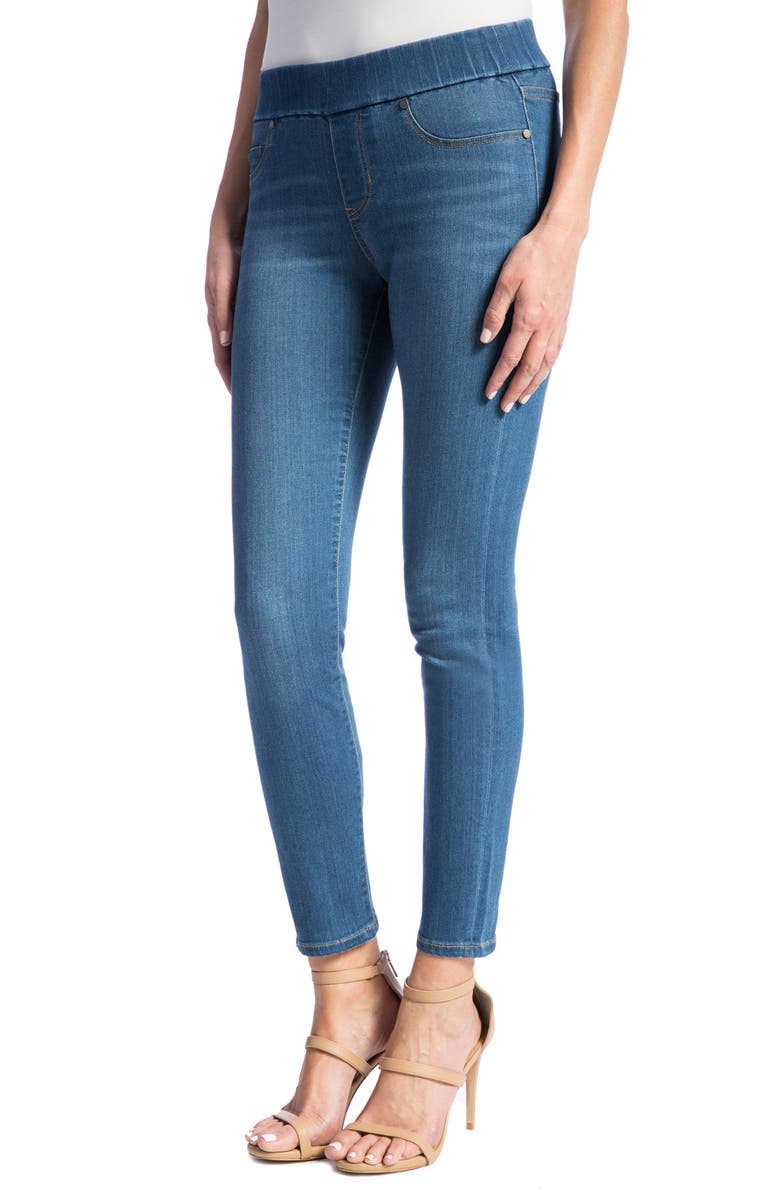 Liverpool High Rise Stretch Denim Ankle Leggings, Alternate, color,