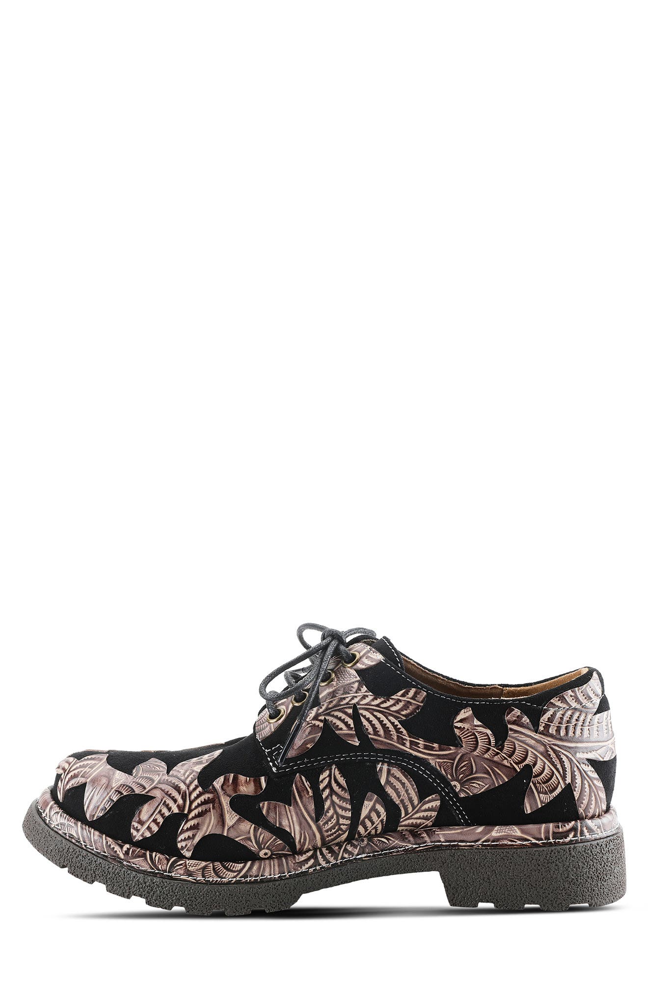 L'Artiste by Spring Step Jigsaw Oxford Shoe, Alternate, color, 
